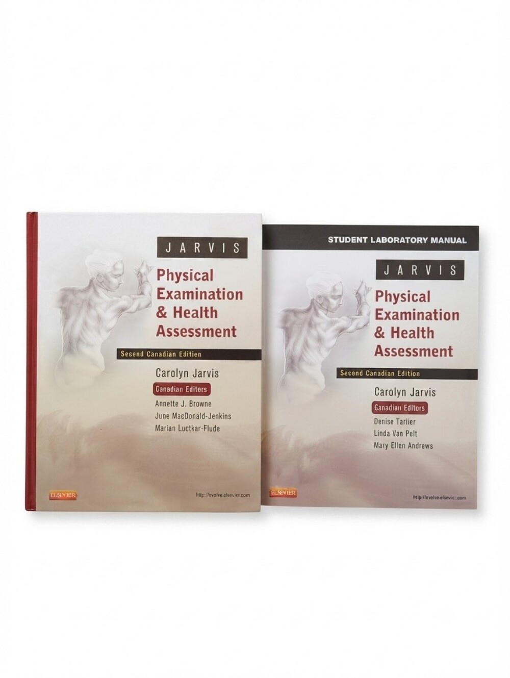 Nursing Textbook; Jarvis Physical Exam & Health Assessment Textbook & Lab Manual